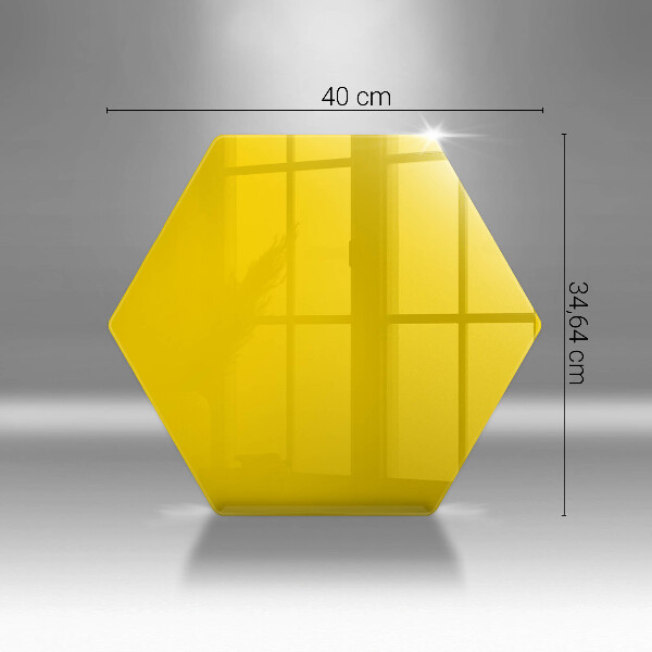 Protège plaque de cuisson Jaune