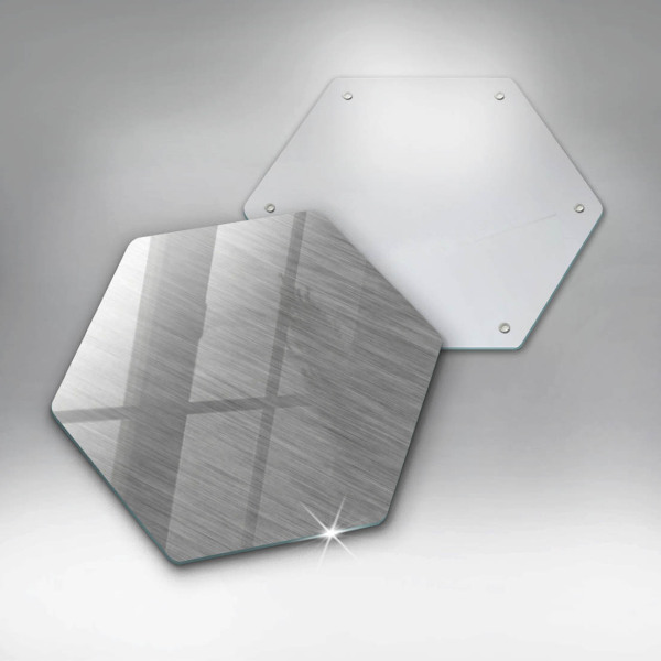 Cache plaque de cuisson Fond de texture métallique