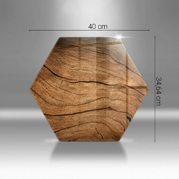 Cache plaque de cuisson Texture de planche de bois