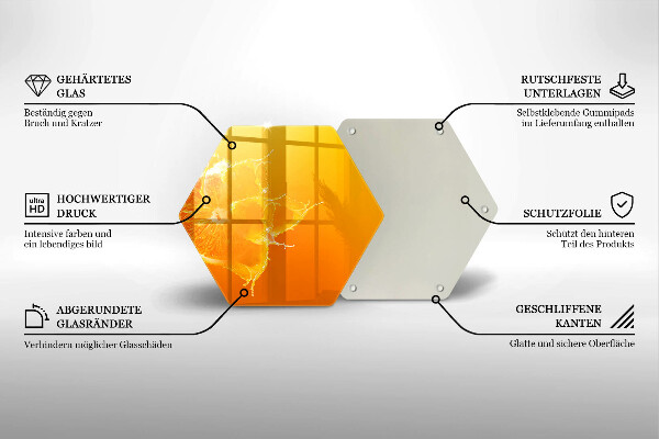 Cache plaque de cuisson Fruit orange juteux