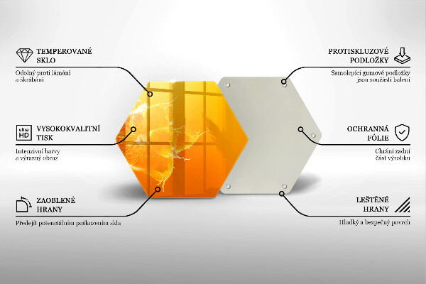 Cache plaque de cuisson Fruit orange juteux