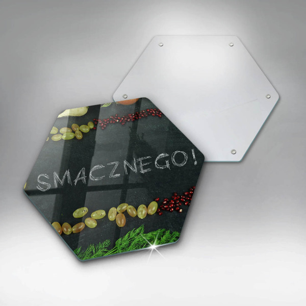 Cache plaque de cuisson Inscription Bon appétit !