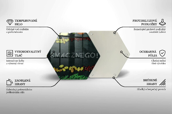 Cache plaque de cuisson Inscription Bon appétit !