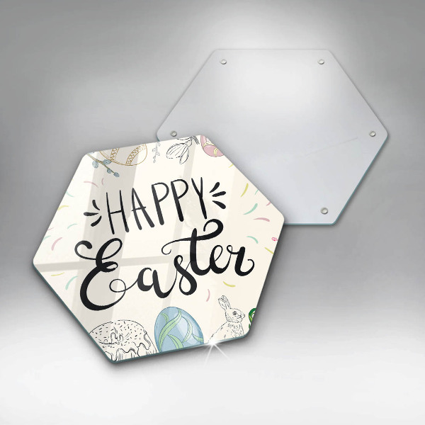 Cache plaque de cuisson Happy Easter