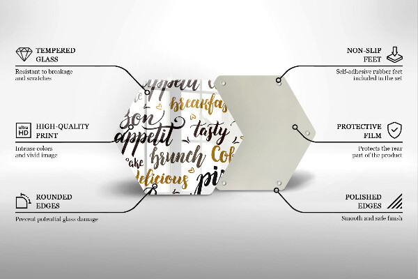 Cache plaque de cuisson Bon appétit sous-titres