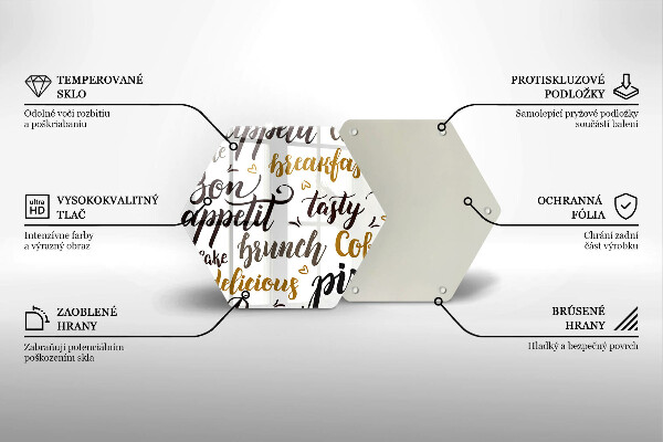 Cache plaque de cuisson Bon appétit sous-titres