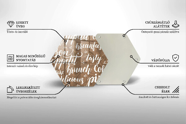 Cache plaque de cuisson Bon appétit sous-titres