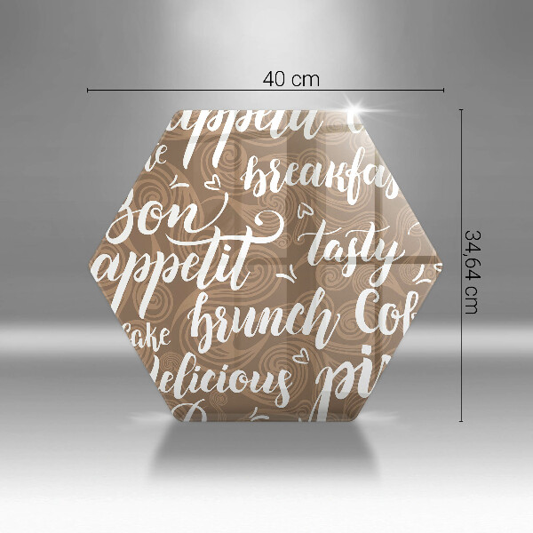 Cache plaque de cuisson Bon appétit sous-titres