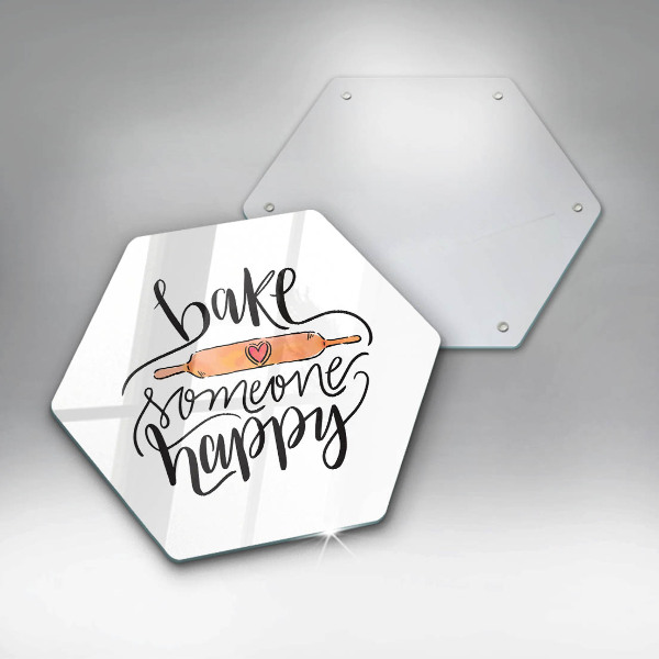 Cache plaque de cuisson Faire cuire quelqu'un de heureux