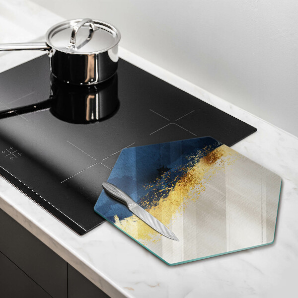 Cache plaque de cuisson Abstraction de l'or