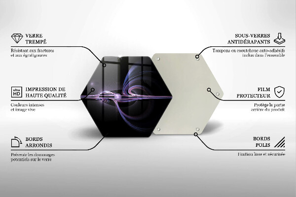 Cache plaque de cuisson Abstraction moderne