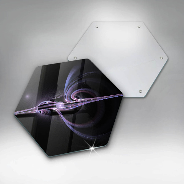 Cache plaque de cuisson Abstraction moderne