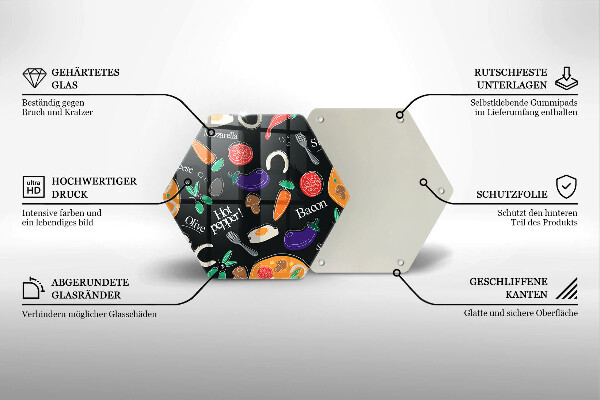 Cache plaque de cuisson Illustration de la nourriture