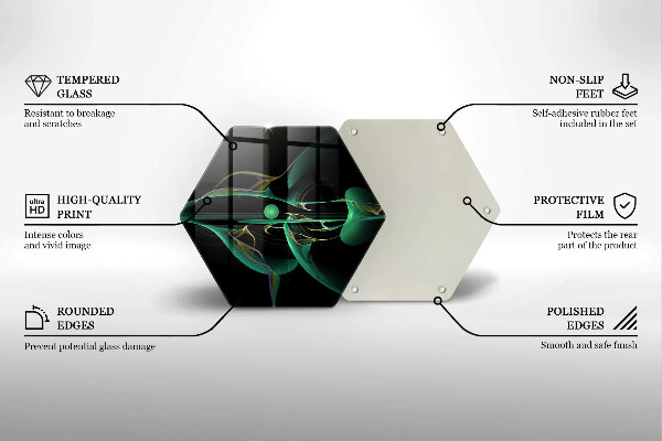 Cache plaque de cuisson Abstraction moderne