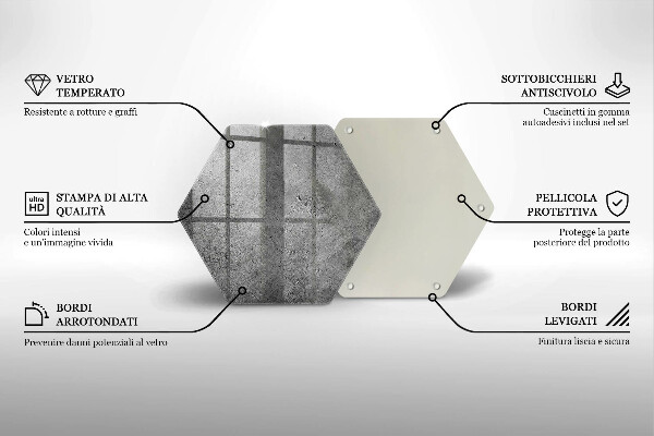 Cache plaque de cuisson Texture de pierre en béton