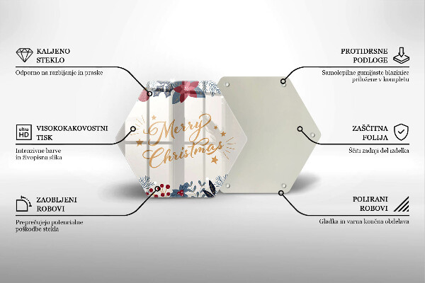 Protection plaque induction Merry Christmas