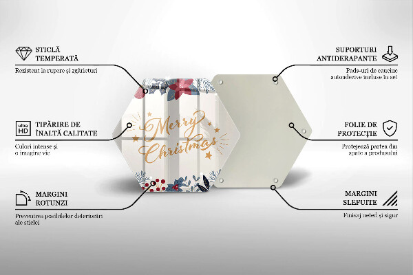 Protection plaque induction Merry Christmas