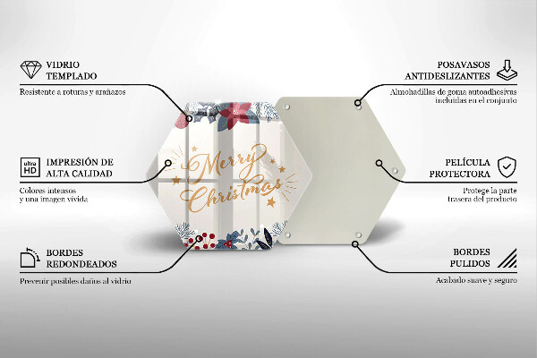 Protection plaque induction Merry Christmas