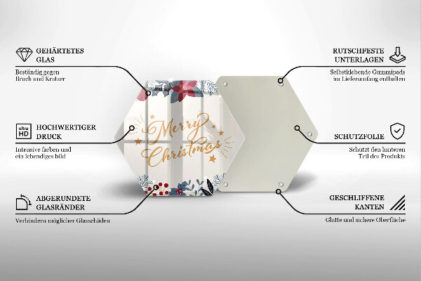 Protection plaque induction Merry Christmas