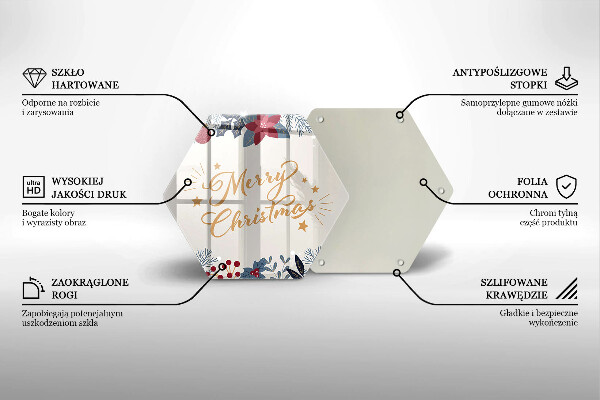 Protection plaque induction Merry Christmas