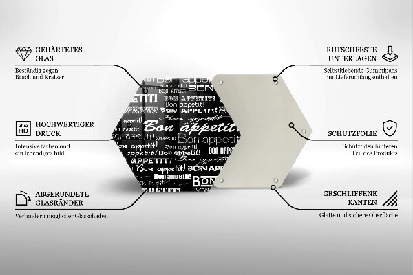 Cache plaque de cuisson Cuisine sous-titres Bon appetit