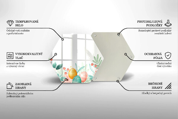 Cache plaque de cuisson œufs de Pâques