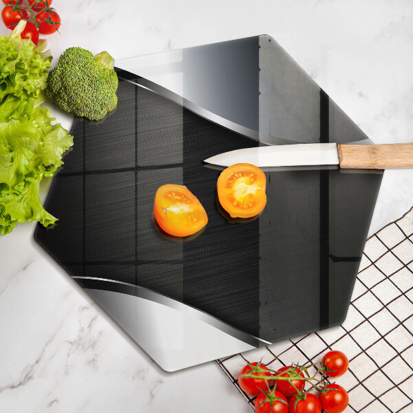 Cache plaque de cuisson Abstraction du métal