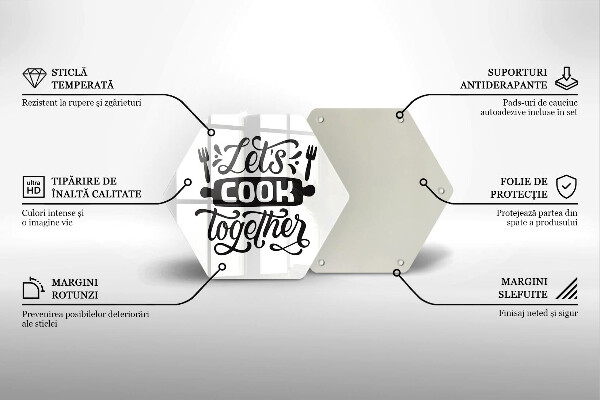 Cache plaque de cuisson Let's cook together