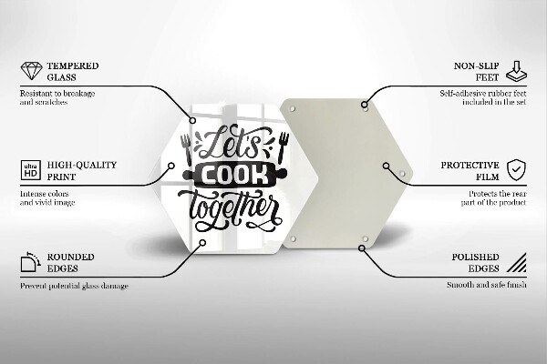 Cache plaque de cuisson Let's cook together