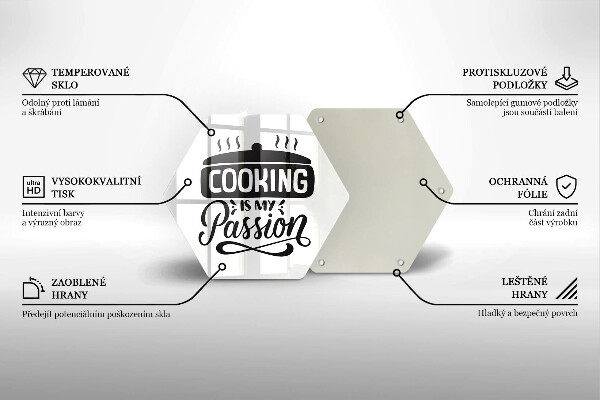 Cache plaque de cuisson La cuisine est ma passion