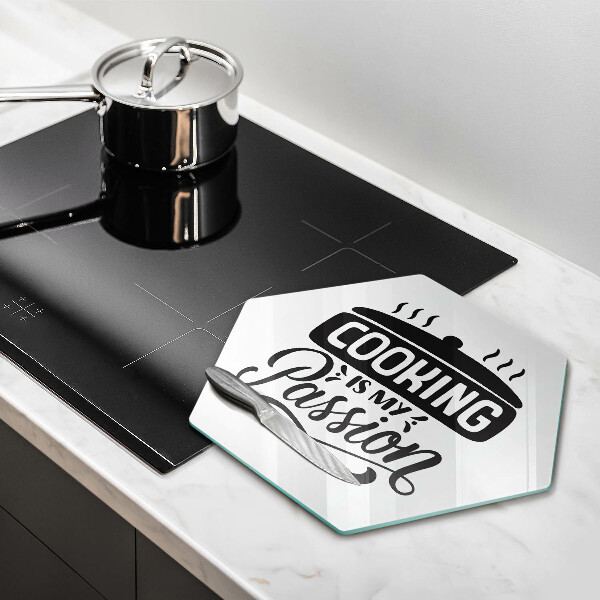 Cache plaque de cuisson La cuisine est ma passion