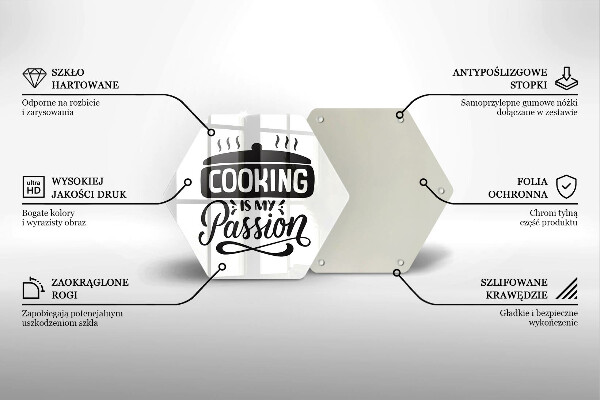 Cache plaque de cuisson La cuisine est ma passion