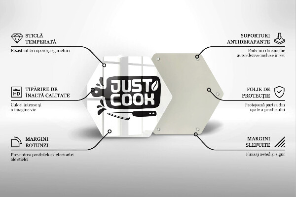 Cache plaque de cuisson Just cook
