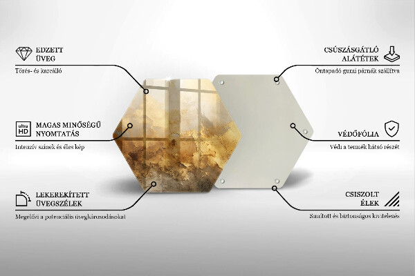 Protège plaque de cuisson Texture riche