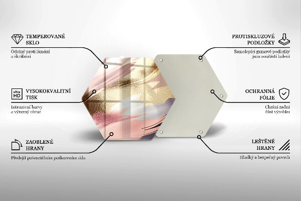 Protège plaque de cuisson Taches pastel