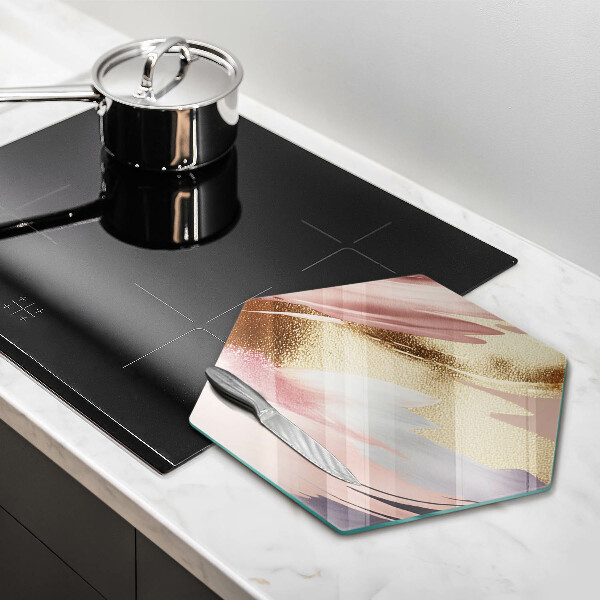 Protège plaque de cuisson Taches pastel