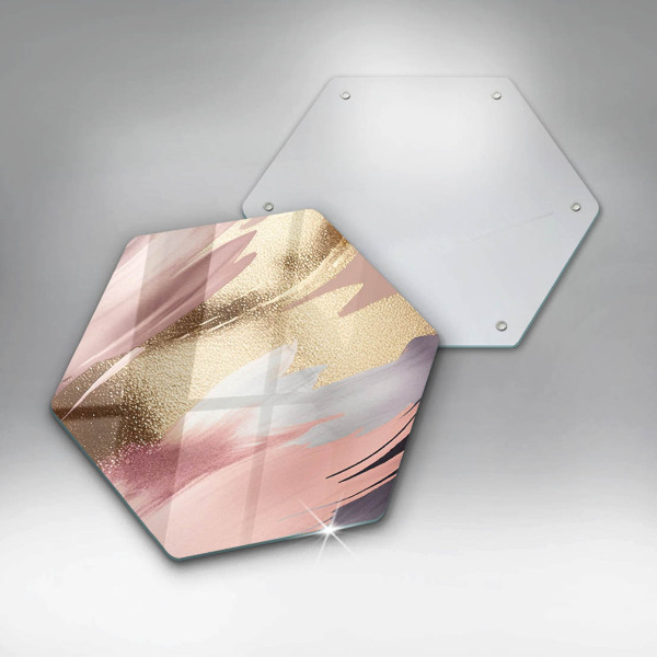 Protège plaque de cuisson Taches pastel