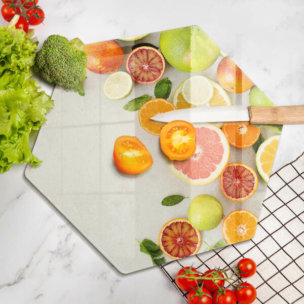 Protège plaque de cuisson Les agrumes