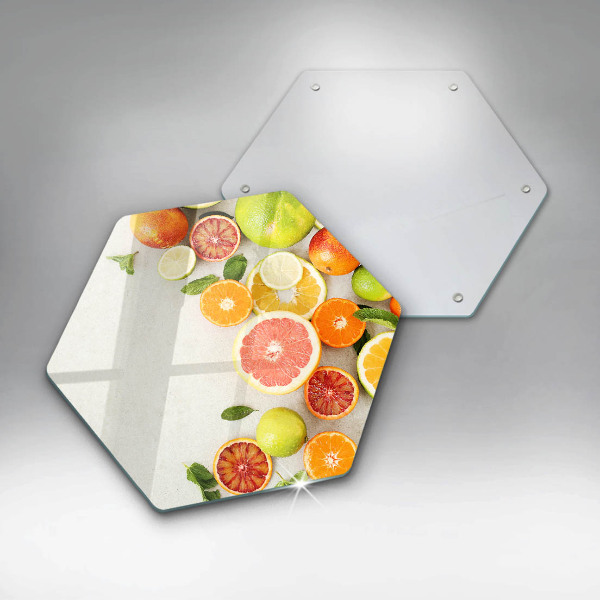 Protège plaque de cuisson Les agrumes