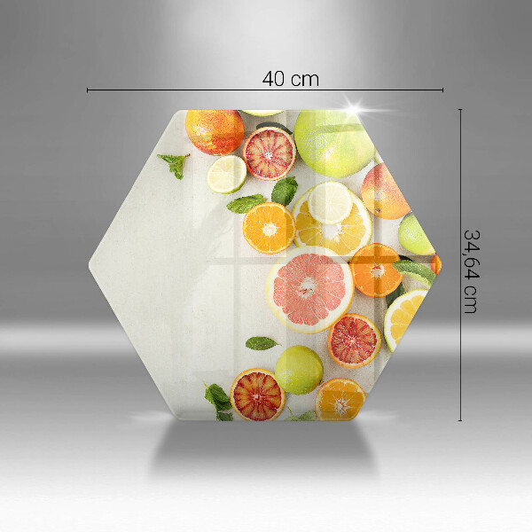 Protège plaque de cuisson Les agrumes