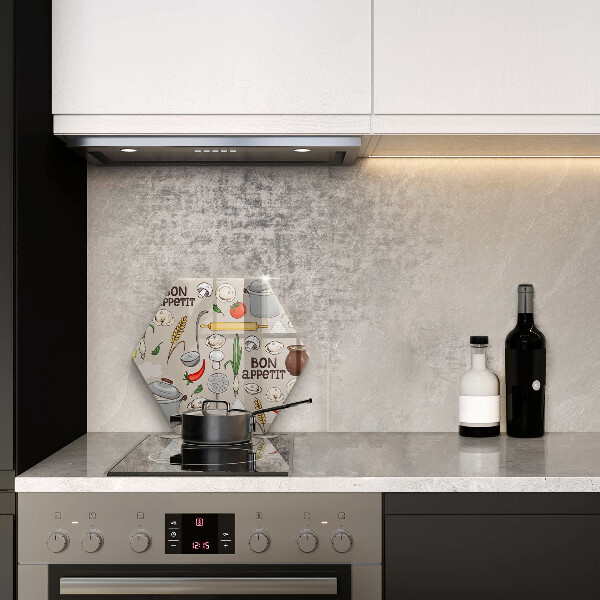 Protège plaque de cuisson Illustration de cuisine