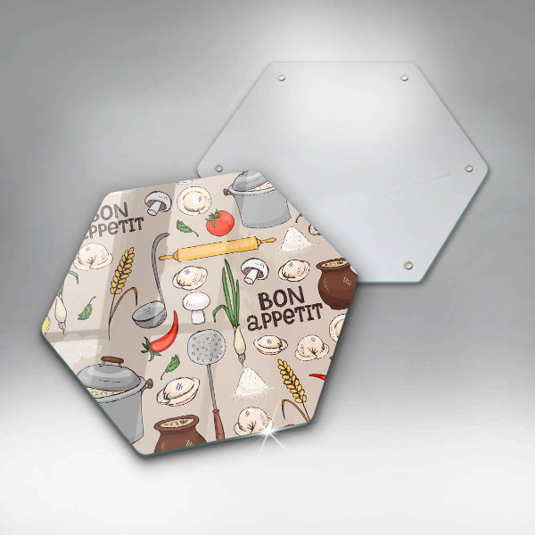 Protège plaque de cuisson Illustration de cuisine