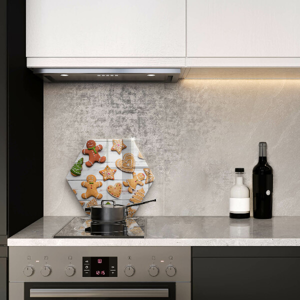 Protège plaque de cuisson Pain d'épice de Noël