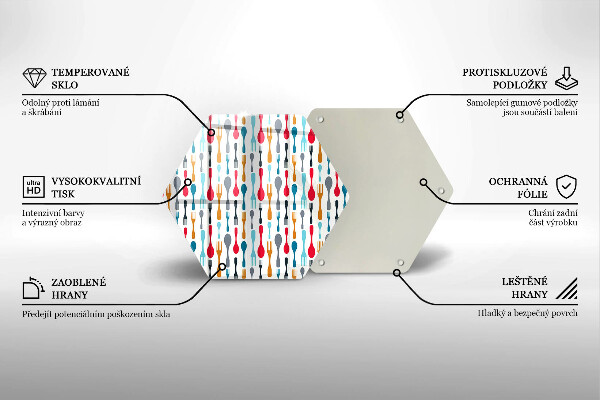 Protège plaque de cuisson Illustration de cuillère