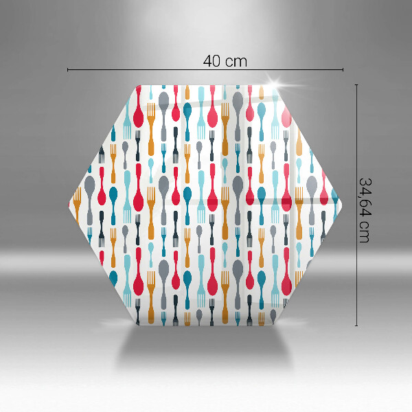 Protège plaque de cuisson Illustration de cuillère