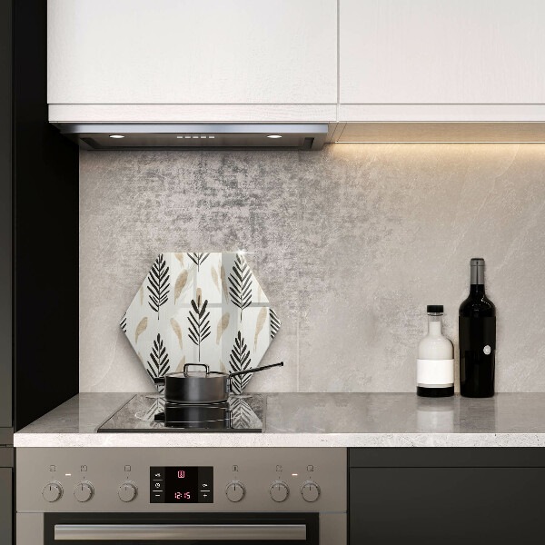 Protège plaque de cuisson Plantes bohèmes