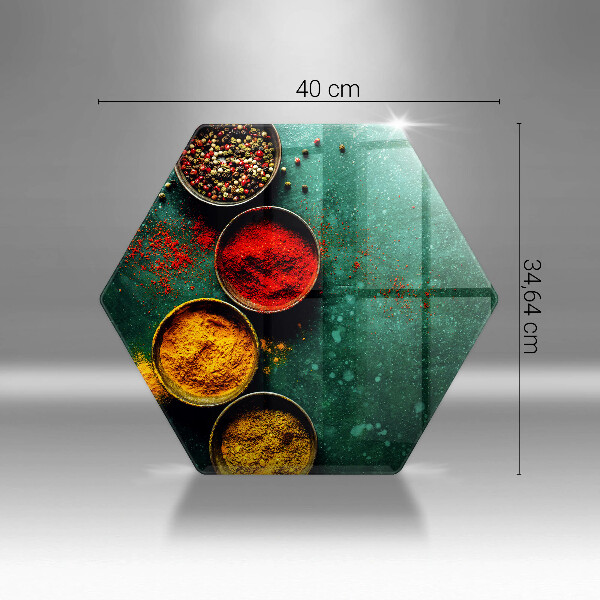 Protège plaque de cuisson Épices orientales