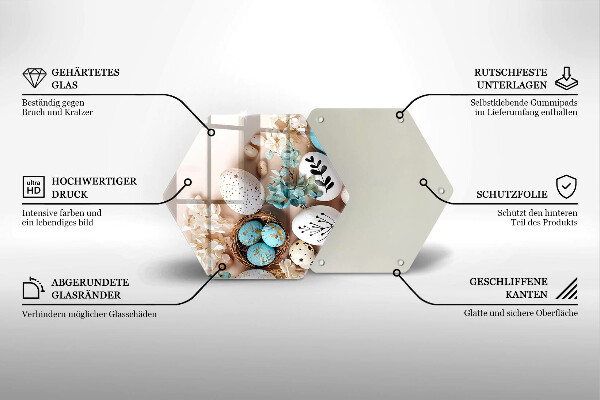 Protège plaque de cuisson Décorations de Pâques