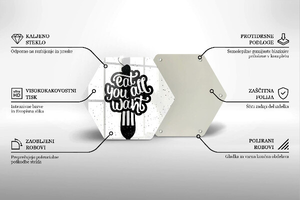 Protège plaque de cuisson Eat all you want