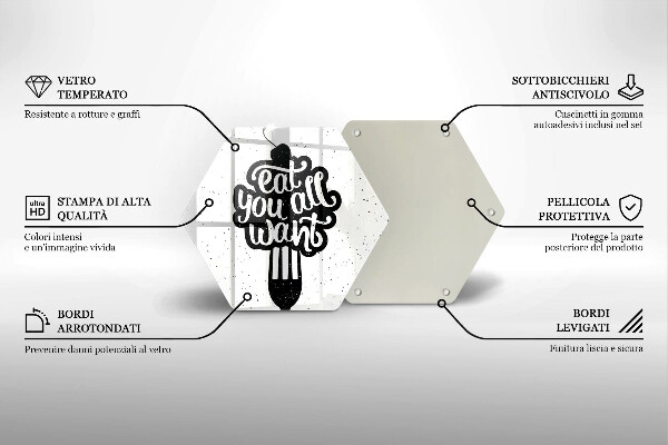 Protège plaque de cuisson Eat all you want